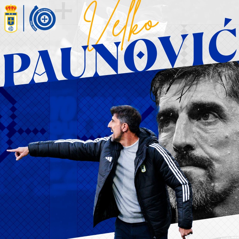 半岛体育-带队征战西甲!官方:奥维耶多与主帅保诺维奇续约一年