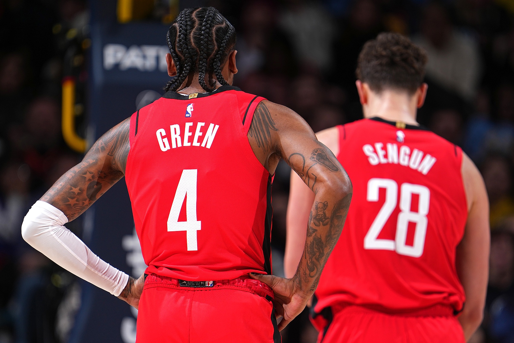 申京:杰伦-格林是我兄弟 听到他被交易的新闻时我很难过