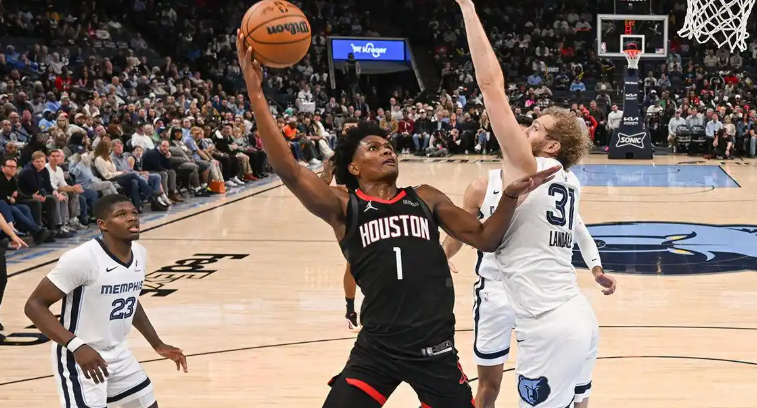 半岛体育官网-大逆转！火箭双杀灰熊，杜兰特轰33+8，阿门连创2大纪录 申京高效